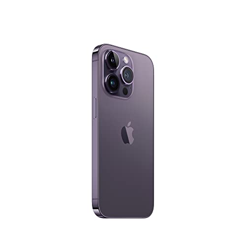 Apple iPhone 14 Pro 256GB Deep Purple Unlocked Renewed Premium