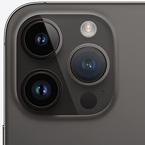Apple iPhone 14 Pro Max  128GB  Space Black   Unlocked  Renewed 