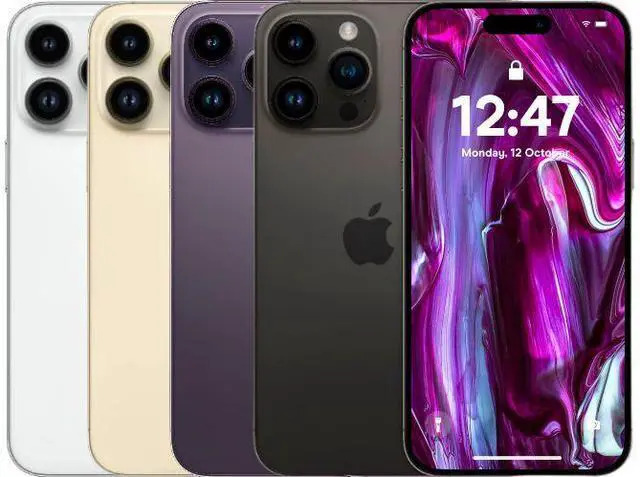 Apple iPhone 14 Pro Max   128GB   Deep Purple   Fully Unlocked   Excellent  Grade A 