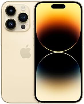 Apple iPhone 14 Pro  256GB  Gold   Unlocked  Renewed