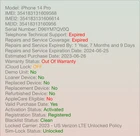 Apple iPhone 14 Pro 128GB Silver Unlocked Verizon AT&T T Mobile A2650 #H83