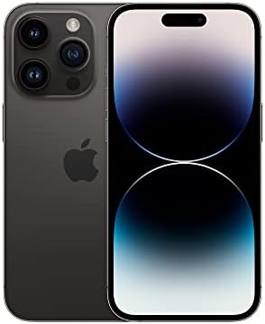 Apple iPhone 14 Pro  256GB  Space Black   Unlocked  Renewed 