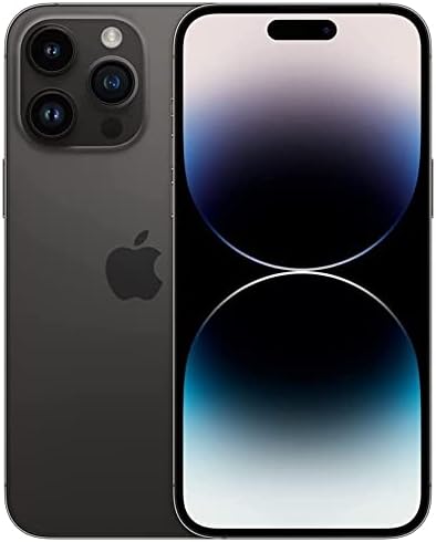 Apple iPhone 14 Pro  256GB  Space Black   Unlocked  Renewed 