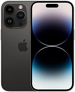 Apple iPhone 14 Pro  256GB  Space Black   Unlocked  Renewed 