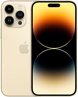 Apple iPhone 14 Pro Max  128GB  Space Black   Unlocked  Renewed 