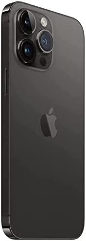 Apple iPhone 14 Pro Max  128GB  Space Black   Unlocked  Renewed 
