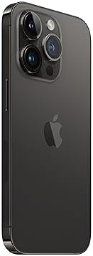Apple iPhone 14 Pro, 256GB, Negro Espacial - Desbloqueado (Renovado)