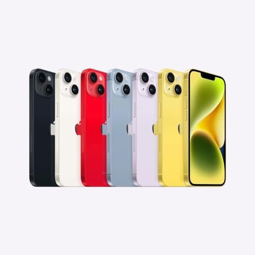 Apple iPhone 14  128GB  Yellow   Unlocked  Renewed 