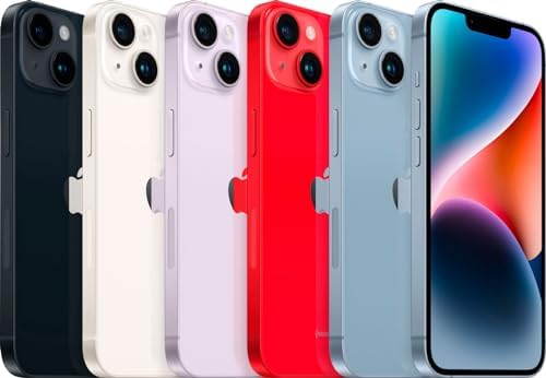 Apple iPhone 14  256GB   PRODUCT Red for T Mobile  Renewed 