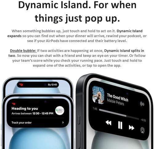 Apple iPhone 15 Plus  256GB  Yellow   AT&T  Renewed 