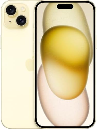 Apple iPhone 15 Plus  256GB  Yellow   AT&T  Renewed 