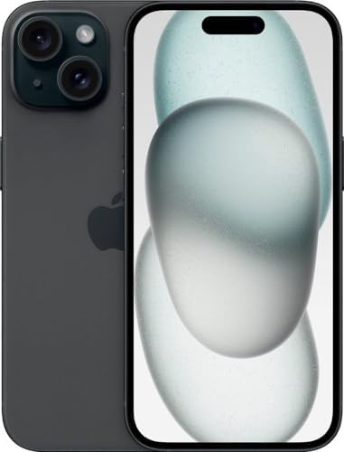 Apple iPhone 15 Plus  128GB  Black   Locked to Verizon  Renewed 