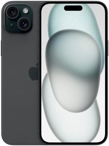 Apple iPhone 15 Plus, 128 GB, negro, desbloqueado (reacondicionado)