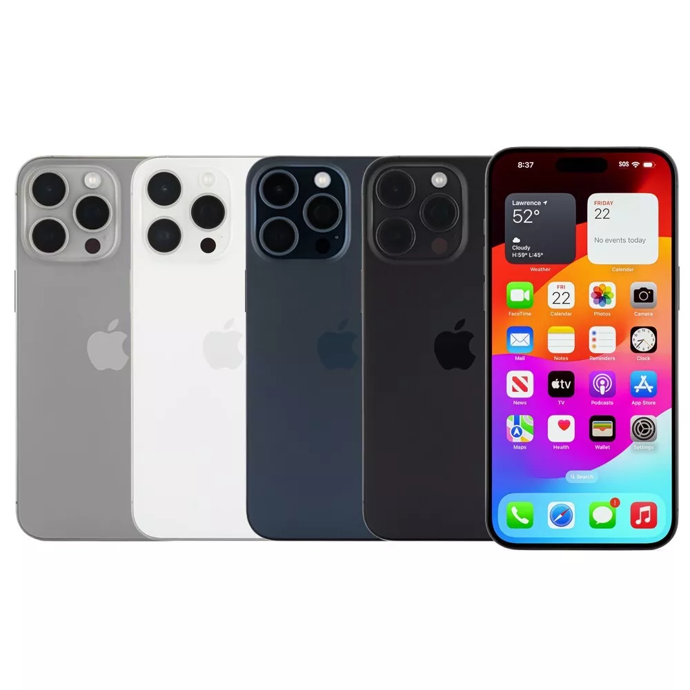 Apple iPhone 15 Pro Max 256GB Unlocked AT&T T Mobile Verizon Good Condition