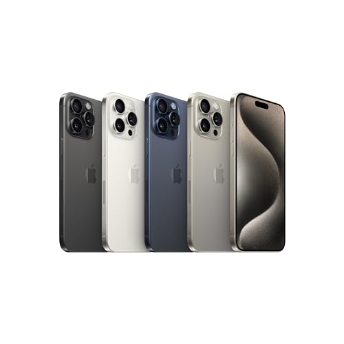 Apple iPhone 15 Pro Max 256GB Blue Titanium Unlocked Renewed