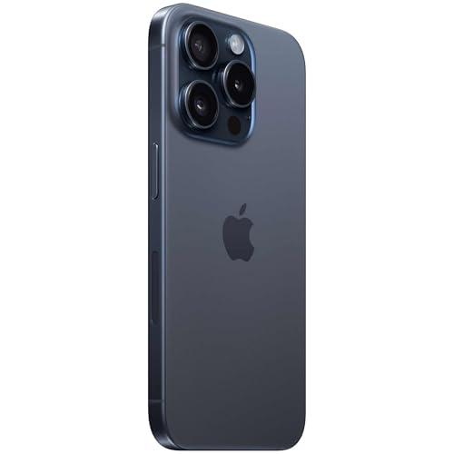 Apple iPhone 15 Pro  128GB  Blue Titanium   Unlocked  Renewed 