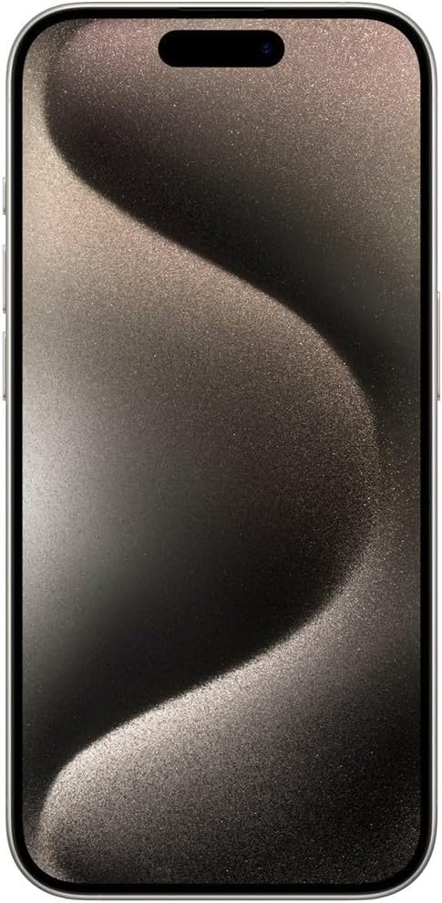 Apple iPhone 15 Pro  256GB  Natural Titanium   Unlocked  Renewed Premium 