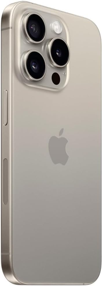 Apple iPhone 15 Pro  256GB  Natural Titanium   Unlocked  Renewed Premium 