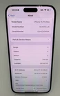 Apple iPhone 15 Pro Max Blue Titanium  256GB  Unlocked  After Market Display 