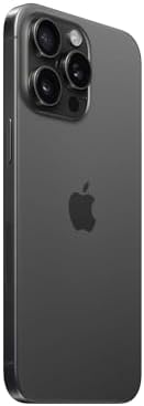 Apple iPhone 15 Pro Max  256GB  Natural Titanium   Unlocked  Renewed 