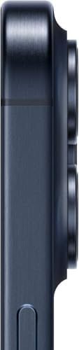 Apple iPhone 15 Pro Max, 1 TB, titanio azul - Desbloqueado (Renovado)