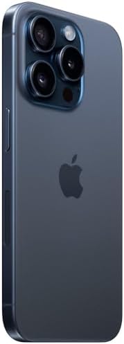 Apple iPhone 15 Pro  256GB  Black Titanium   Unlocked  Renewed 