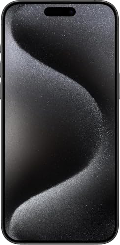 Apple iPhone 15 Pro Max  256GB  Black Titanium   Unlocked  Renewed 