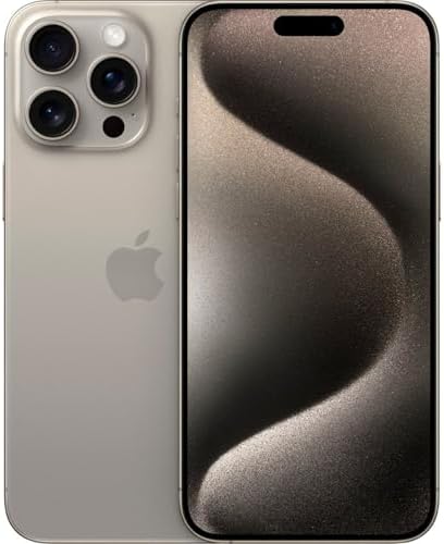 Apple iPhone 15 Pro Max  512GB  Blue Titanium   Unlocked  Renewed 
