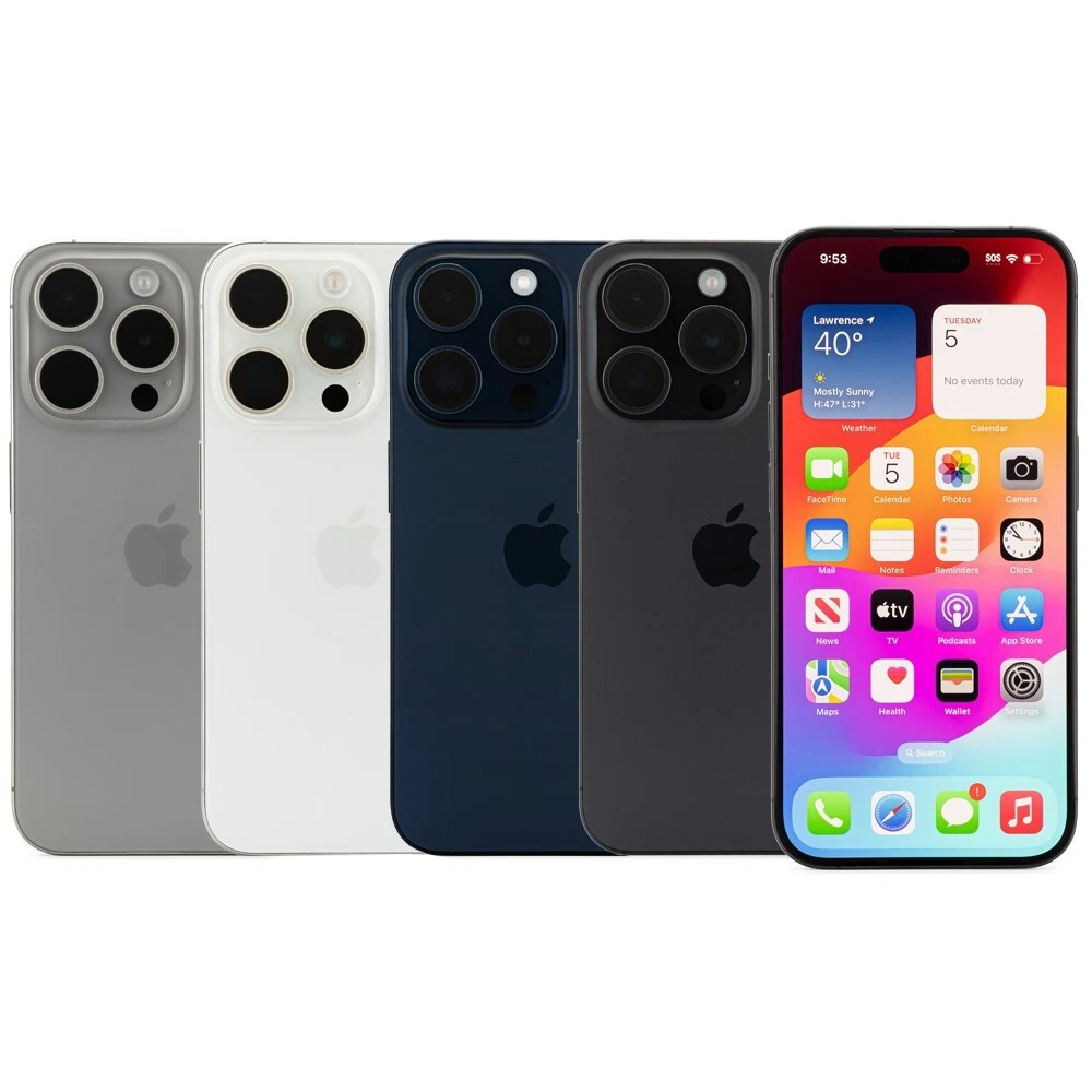 Apple iPhone 15 Pro 128GB Desbloqueado AT&T T-Mobile Verizon Muy Buen Estado