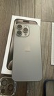 Apple iPhone 15 Pro Max Unlocked 512GB    Natural Titanium  A2849 A  Condition 