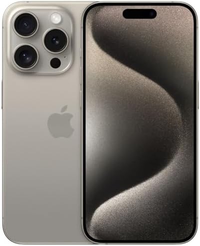 Apple iPhone 15 Pro  128GB  Blue Titanium   Unlocked  Renewed 