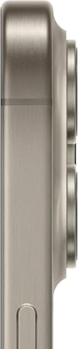 Apple iPhone 15 Pro  512GB  Natural Titanium   Unlocked  Renewed 
