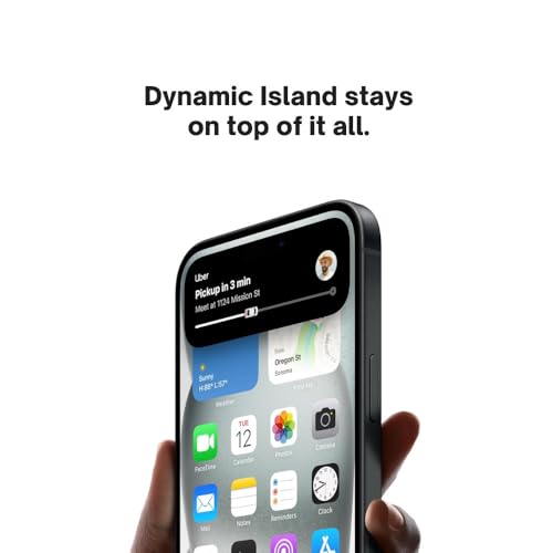 Apple iPhone 15 128GB Black Unlocked Renewed Premium