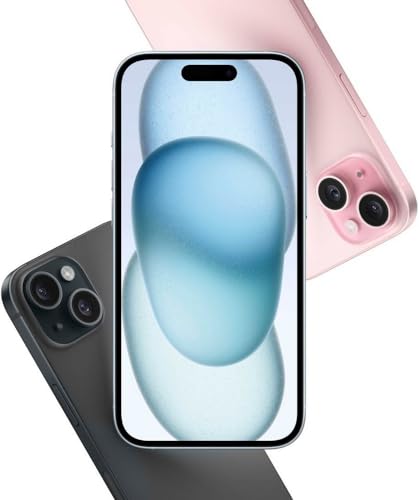 Apple iPhone 15, 128 GB, negro, desbloqueado (reacondicionado)