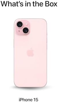 Apple iPhone 15  128GB  Pink   Unlocked  Renewed Premium 