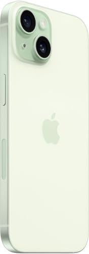 Apple iPhone 15  256GB  Green   Unlocked  Renewed 