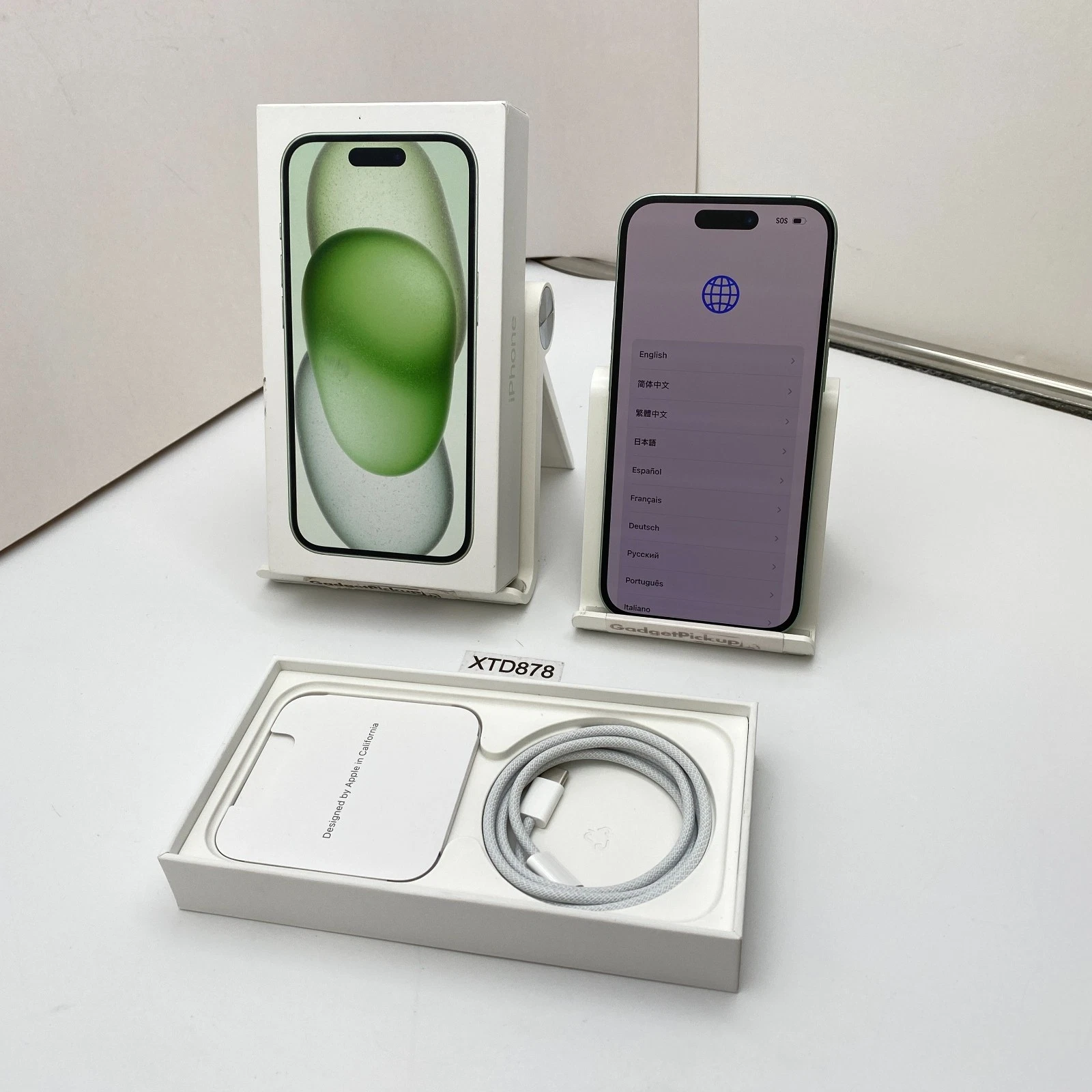 Apple iPhone 15 - 128 GB - Verde (Desbloqueado) - Caja abierta