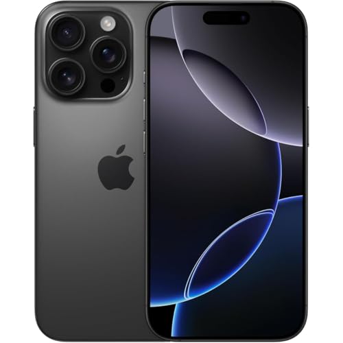 Apple iPhone 16 Pro US Version 128GB Black Titanium Unlocked Renewed