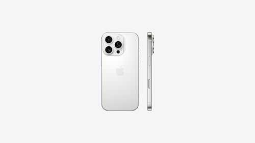Apple iPhone 16 Pro  US Version  256GB  White Titanium   Unlocked  Renewed 