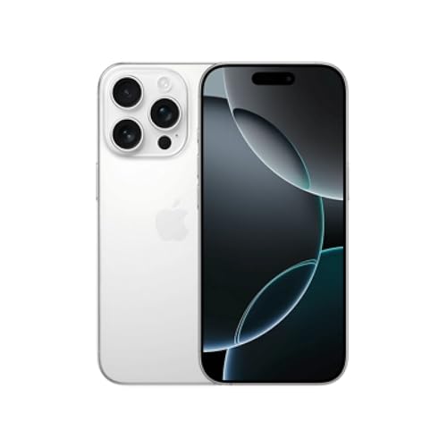 Apple iPhone 16 Pro Max  US Version  512GB  White Titanium   Unlocked  Renewed 