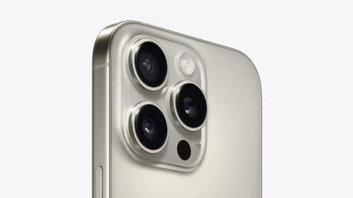 Apple iPhone 16 Pro, versión estadounidense, 128 GB, titanio natural - desbloqueado (renovado)