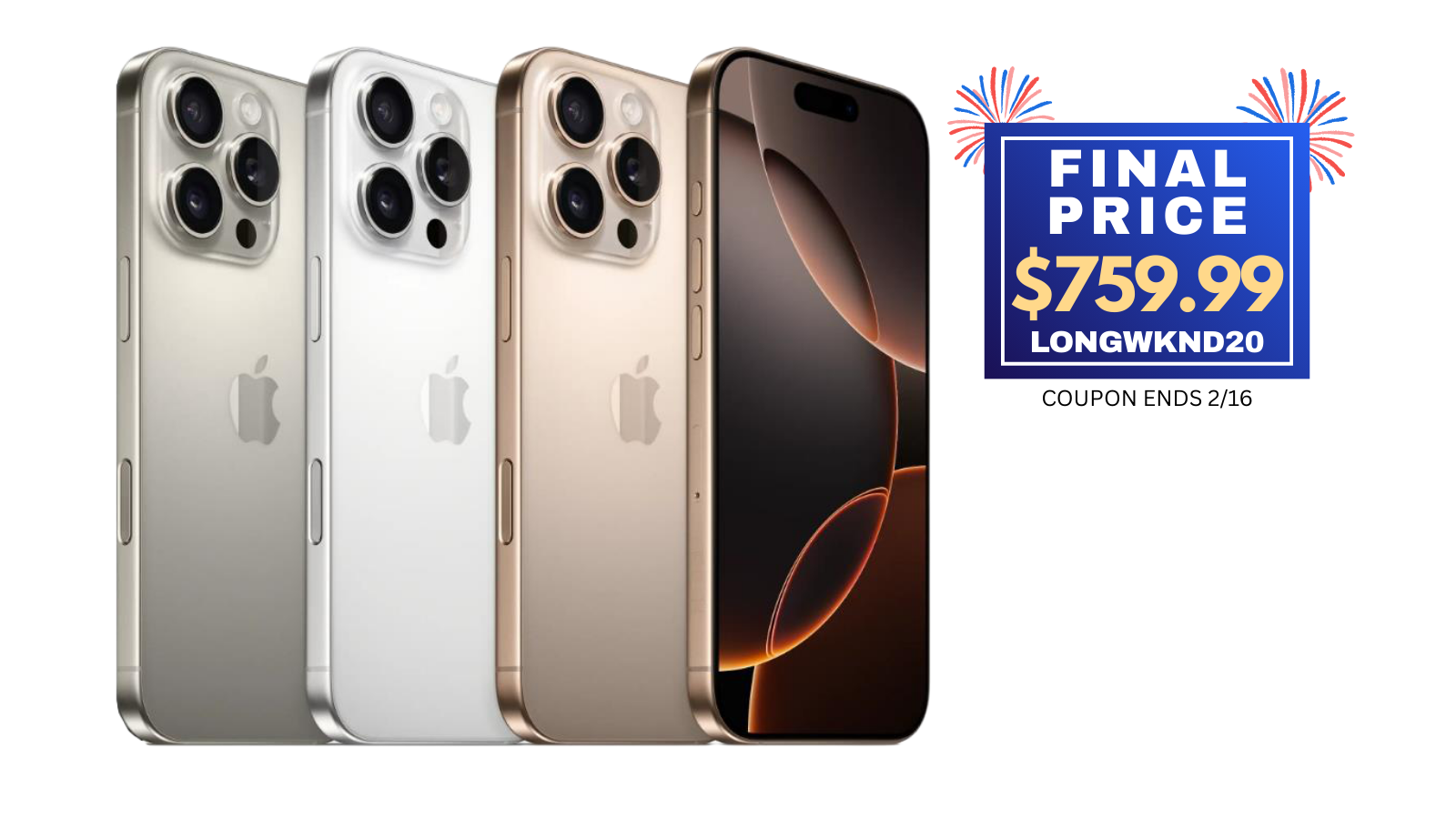 Apple iPhone 16 Pro Max 256GB Unlocked Excellent Condition