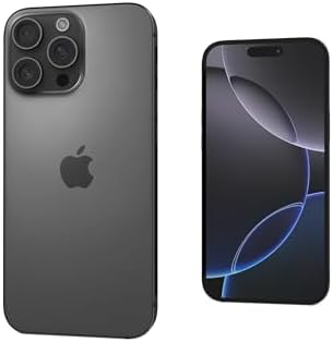 Apple iPhone 16 Pro  US Version  256GB  Black Titanium   Unlocked  Renewed 