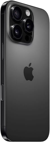 Apple iPhone 16 Pro Max  US Version  256GB  Black Titanium   Unlocked  Renewed 