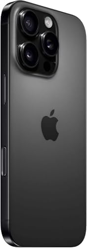Apple iPhone 16 Pro  256GB  Black Titanium   Unlocked  Renewed 