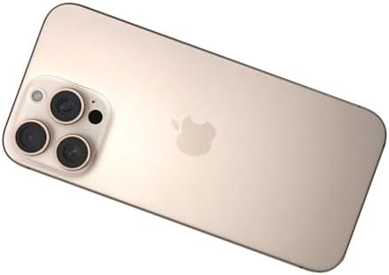 Apple iPhone 16 Pro Max  256GB  Desert Titanium   Unlocked  Renewed 