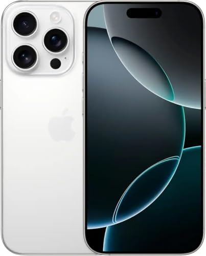 Apple iPhone 16 Pro, versión estadounidense, 512 GB, titanio negro - desbloqueado (renovado)
