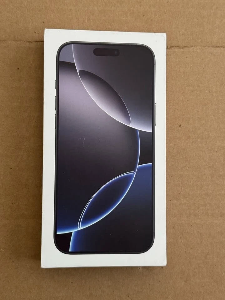 Apple iPhone 16 Pro Max 1TB Black Titanium Unlocked 1 YEAR WARRANTY UNACTIVATED