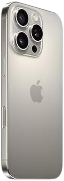 Apple iPhone 16 Pro  256GB  Natural Titanium   Unlocked  Renewed 