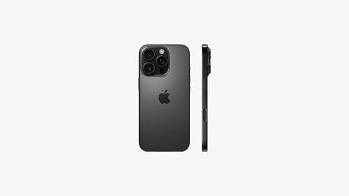 Apple iPhone 16 Pro  128GB  Black Titanium   Unlocked  Renewed 